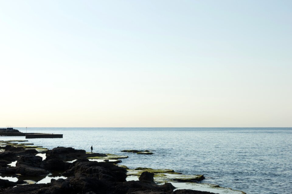 Sea mediterranean landscape photo