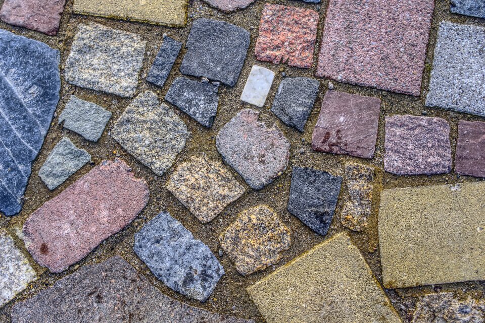 Stone brick concrete
