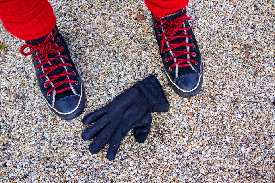 Glove black glove fashion accessory