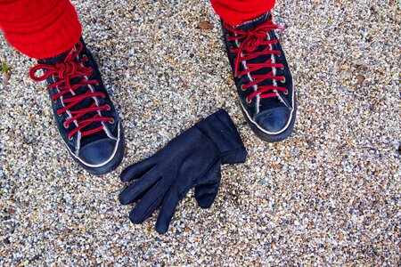 Glove black glove fashion accessory photo