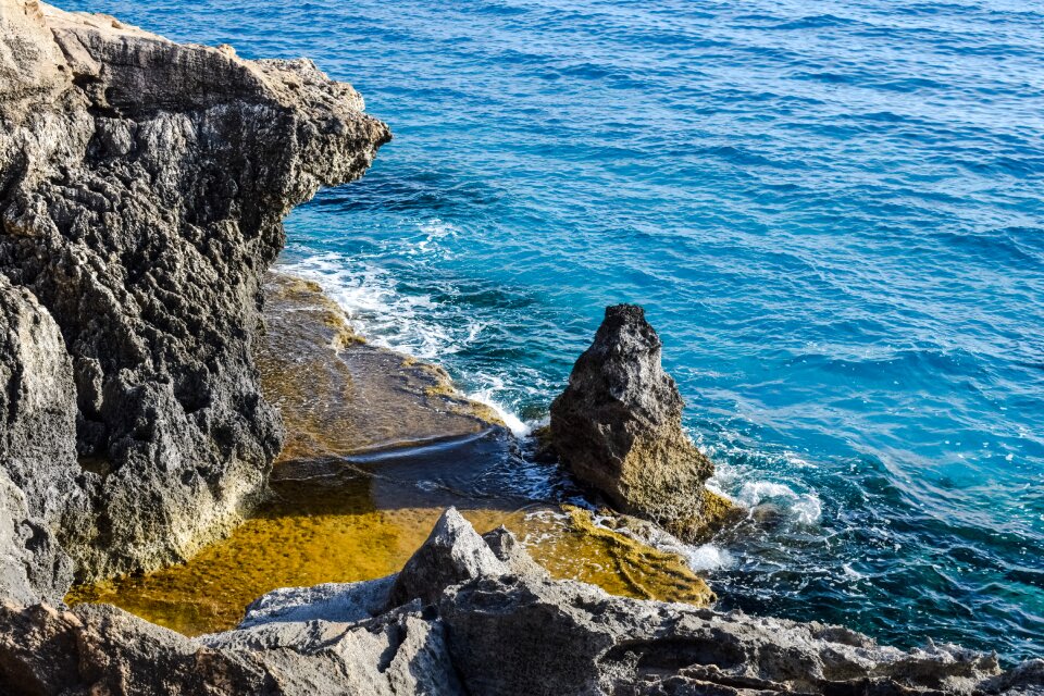 Erosion nature sea