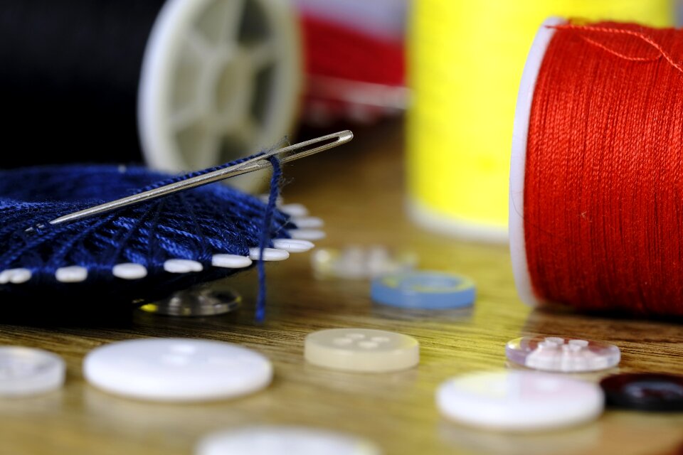 Nadelohr sew thread