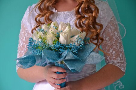 Flower wedding bride