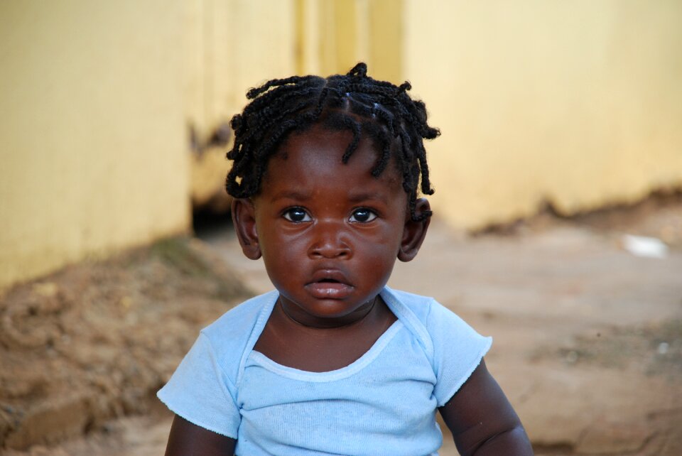 Dominican republic child black