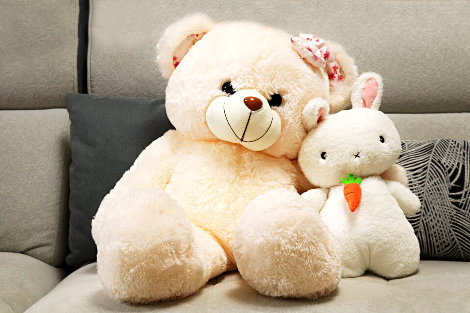 Cute plush toys child