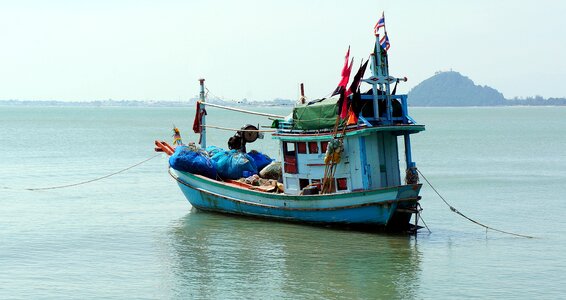 Trawler sea thailand photo