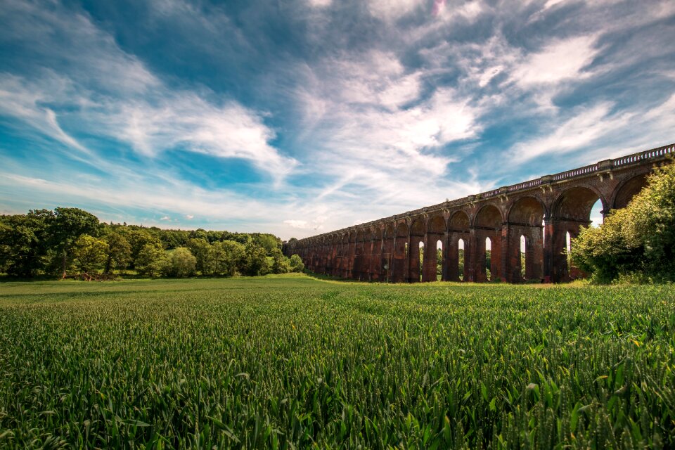 Railroad architecture outdoor