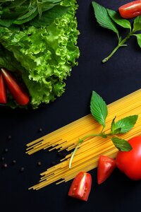 Salad kitchen cooking