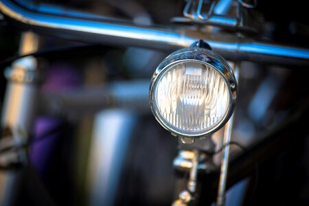 Vintage saddle bike photo