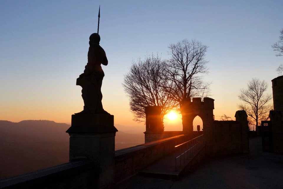 Sunlight castle evening