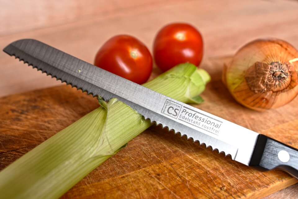 Kitchen leek tomato