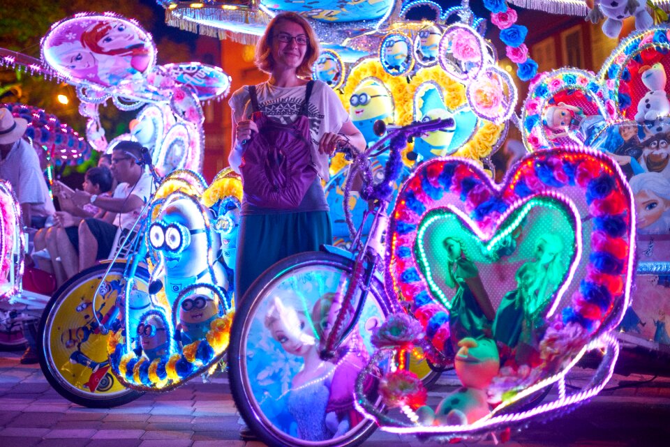 Bicycle asian wheel