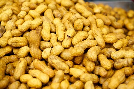 Dried fruits and nuts snack yellow