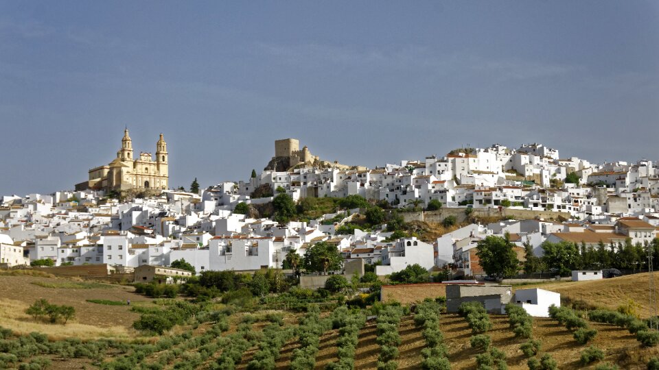 White villages church village