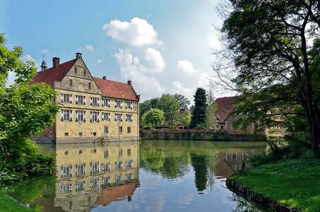 Burg hülshoff wasserburg architecture photo