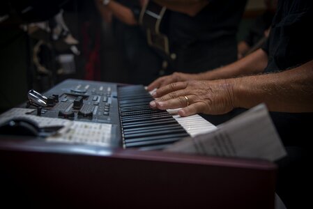 Instrument musician keyboard photo