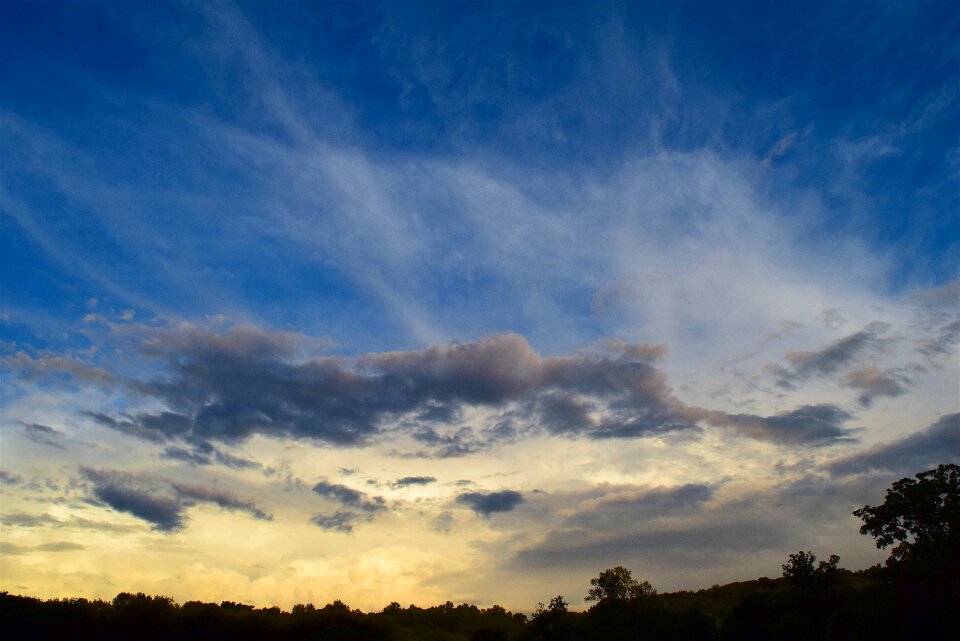 Dramatic landscape mood photo