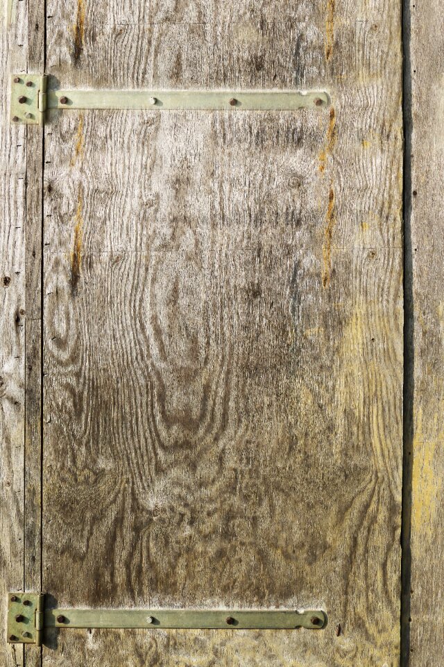 Wood based panel glued in place deck veneer