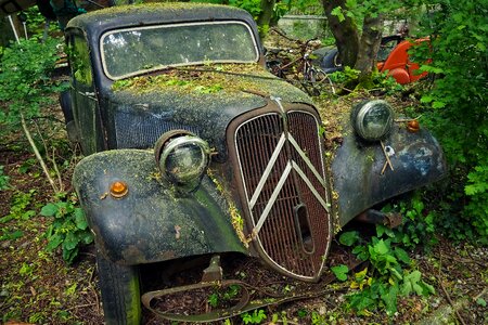 Old rust stainless karre