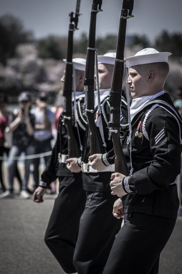Military group together