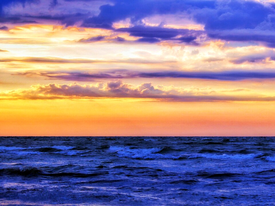 Ocean wave baltic sea
