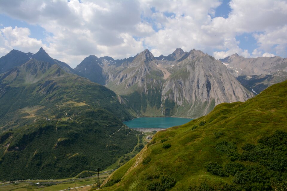 Lake morasco val formazza dam