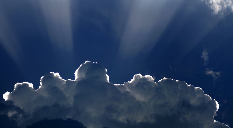 Cloudy sun sunshine