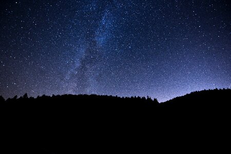Cosmos night universe photo