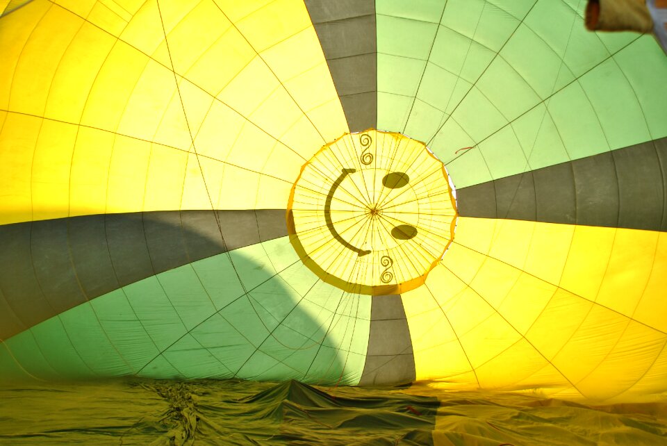 Air hot-air balloon travel