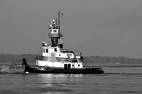 Nautical transportation vessel photo