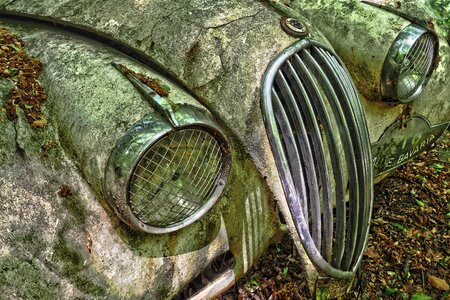 Old rust stainless karre
