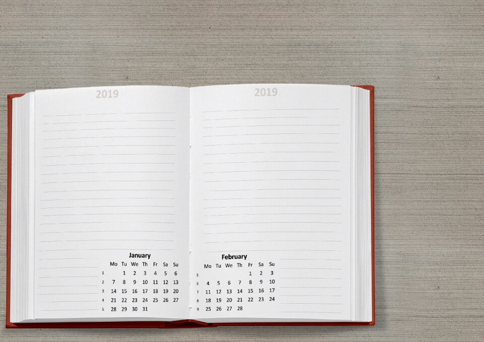 Date january february
