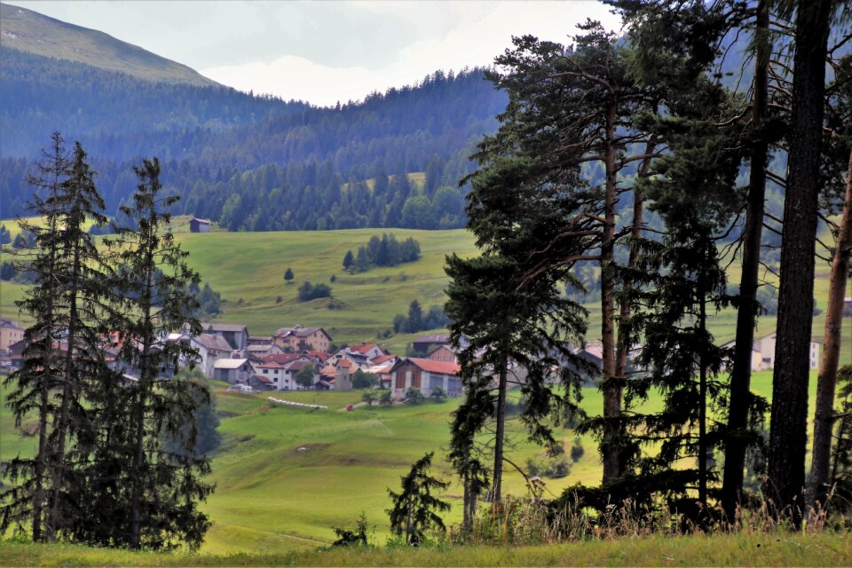 Far view the prospect of hill