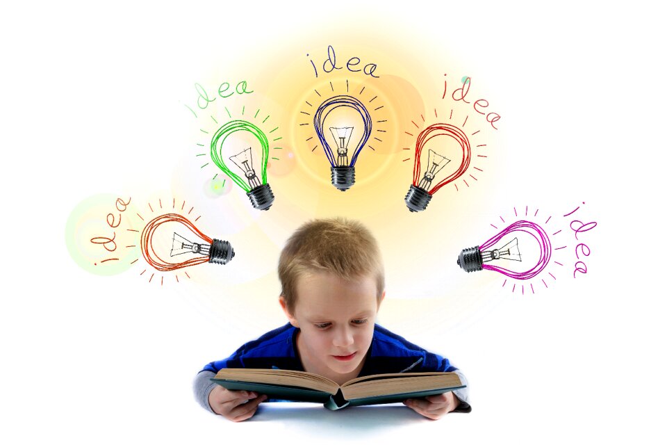 Light bulb idea think