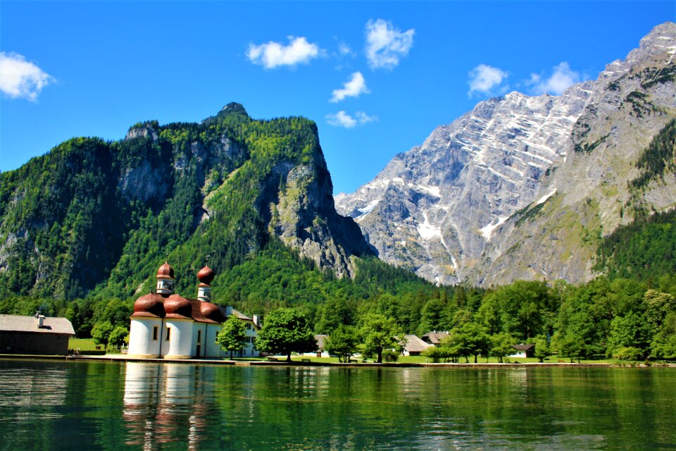 Mountains water bartholomä