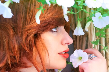 Face beauty artistic portrait