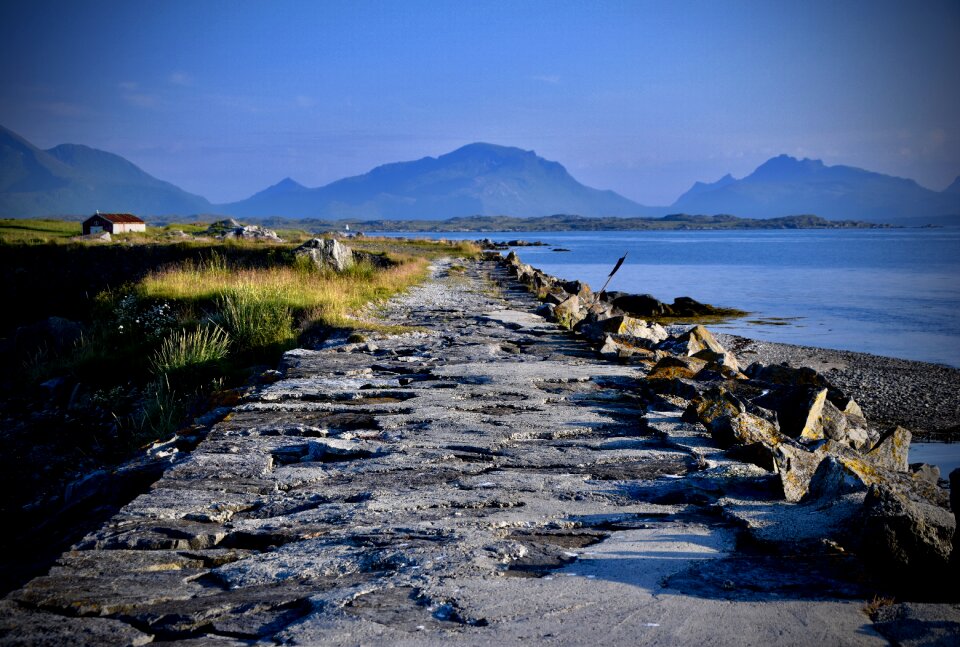 Landscape water sea photo