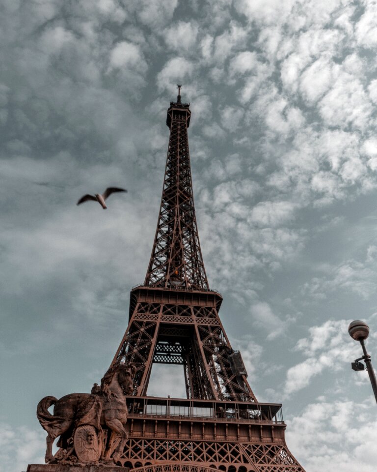 Travel tourism eiffel tower