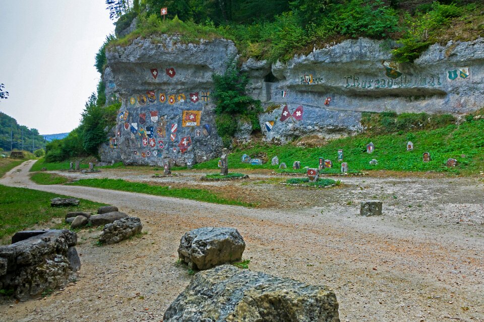Switzerland painting mural