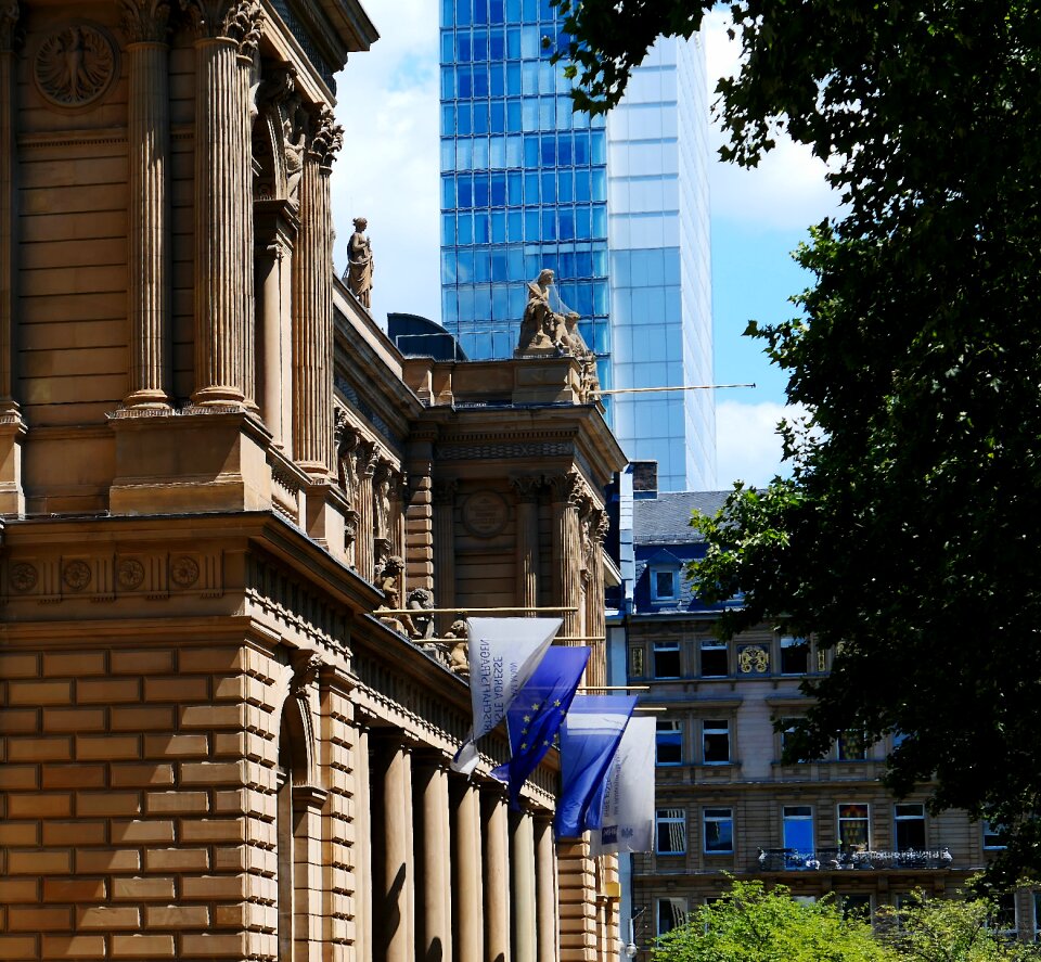 City old window