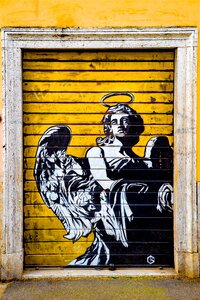 Urban paint grafitti