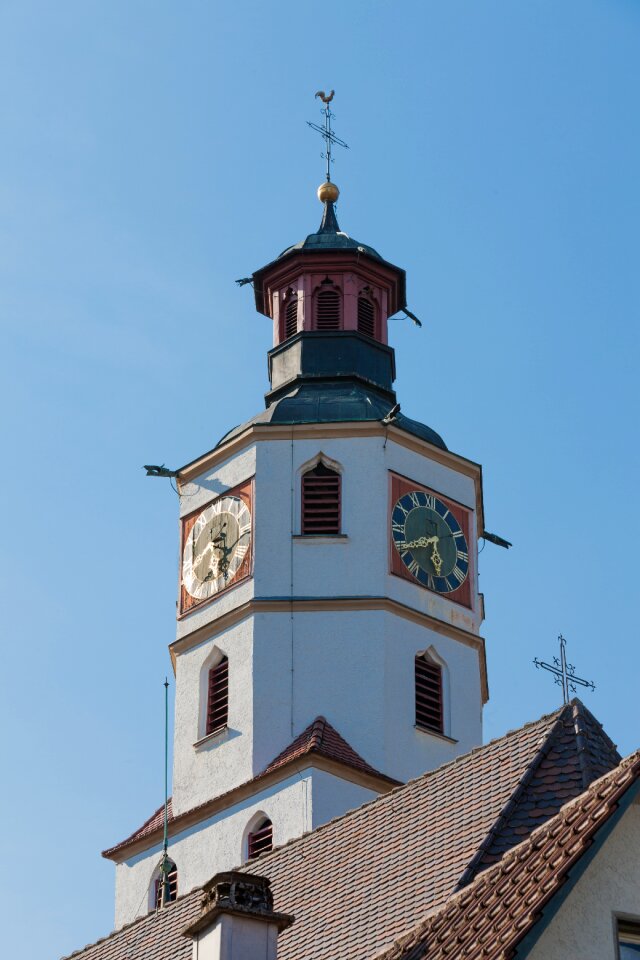 Cross roof sky