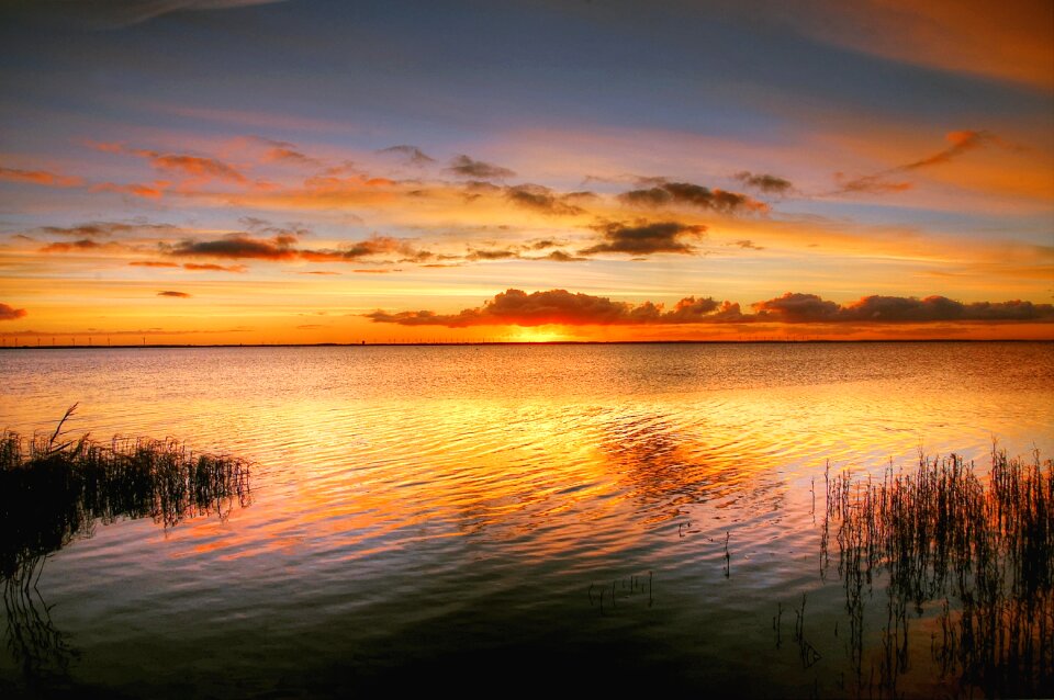 Sea water sky