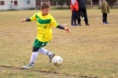 Pupils younger pupils footballer