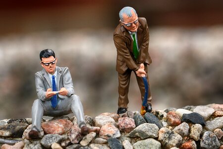 Miniature play man