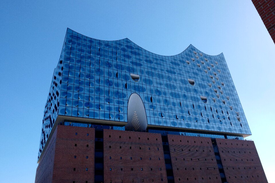 Harbour city landmark architecture