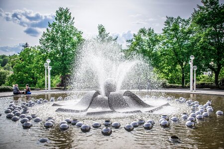 Park the colonnade gushing photo