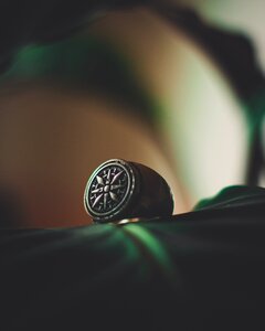 Green plant ring
