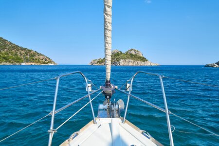 Sail marine sky