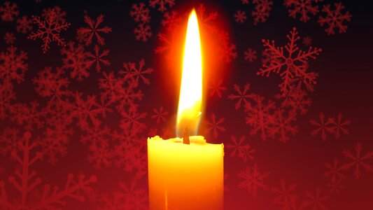 Candlelight flame decoration